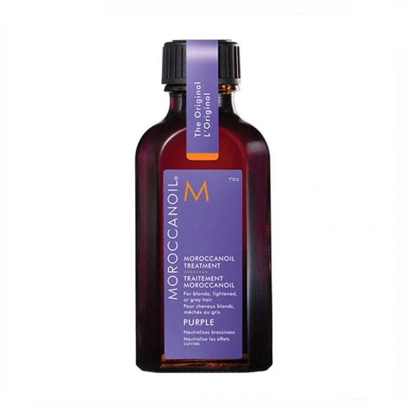 Moroccanoil Treatment Purple Hair Oil for Blonde Hair 50mls - Picture 2 of 5